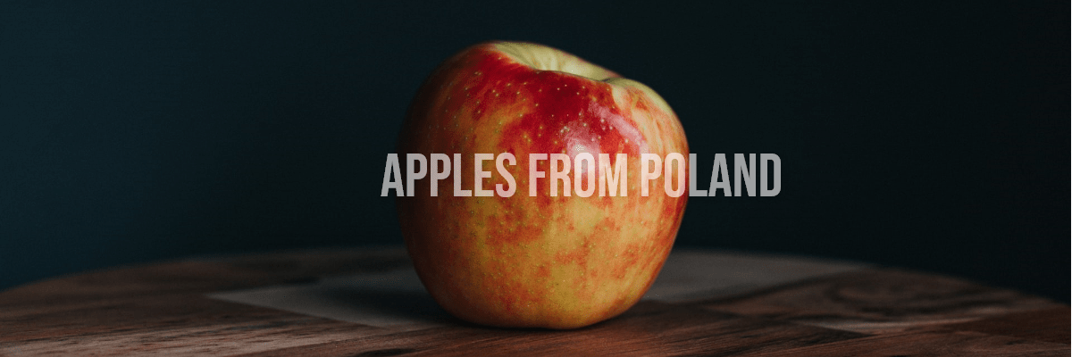 Apples from Poland